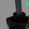 Octbox Bolt Set of 2 Plastic OCT13-A0085A
