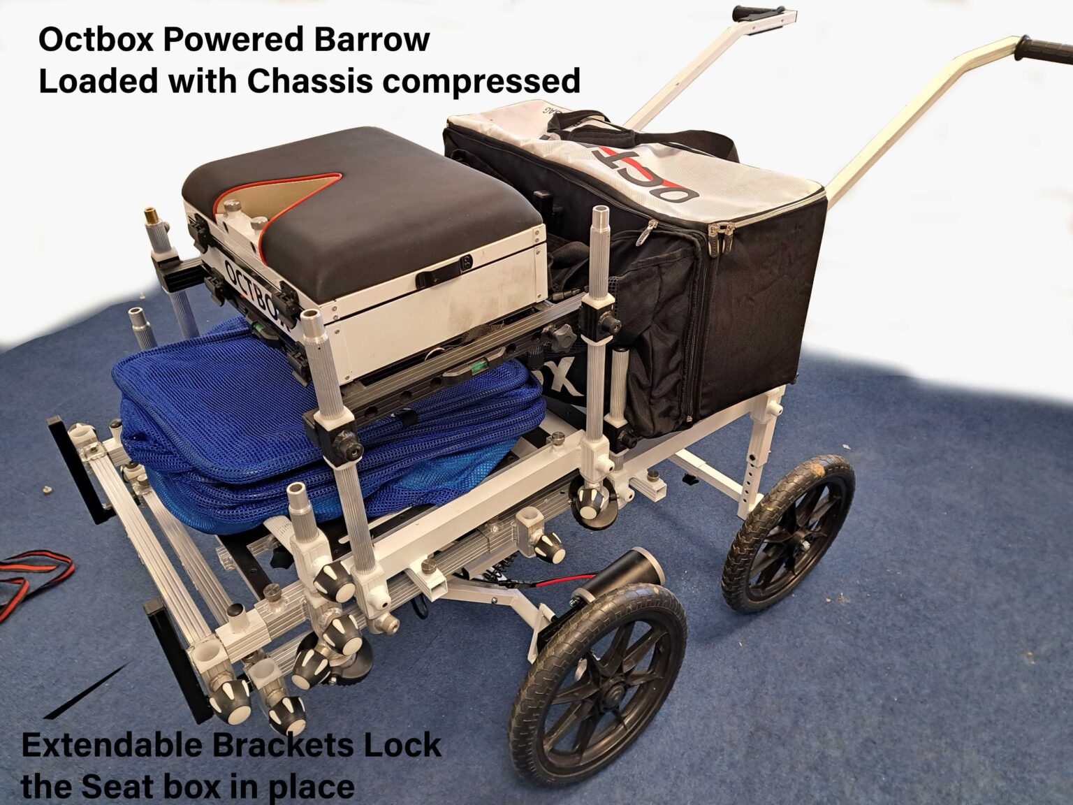 Power Trolley with D25 Chassis (Bump Bar Not Included) Octbox Ltd