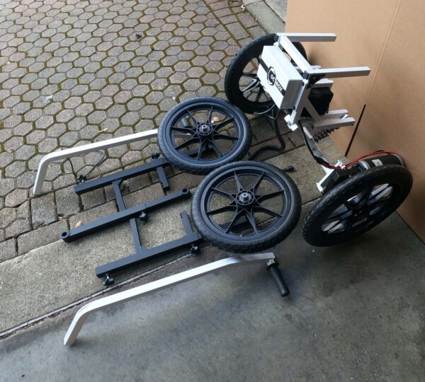 MK22 Powered 4 wheel Kit for the Octbox Seat Box - W-oct-032R